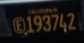 E-octagon black plate, 193742